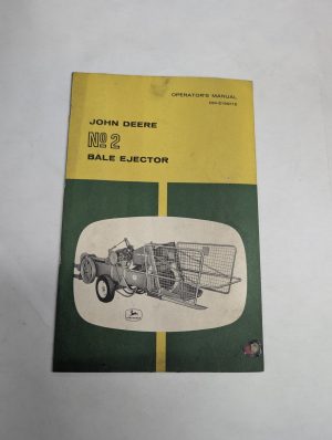 John Deere Jd #2 Hay Bale Ejector Operator'S Owners Manual Om-E19911E