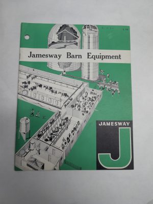 Jamesway Barn Equipment S-110 Catalog 1963 Sales Literature Brochure F154A