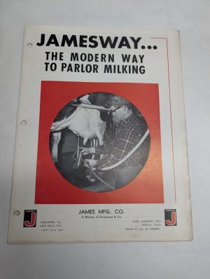 Jamesway Modern Way To Parlor Milking Sales Literature F885F 1960 Layouts