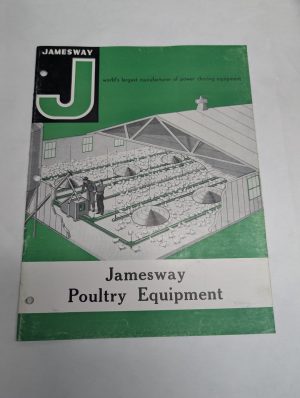 Jamesway Poultry Equipment Catalog 1961 Sales Literature Brochure # 207