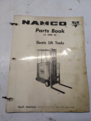Shaeff Namco Parts Book List Manual Electric Fork Lift Truck Lc Su Series