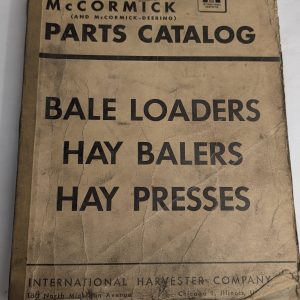 International Ih Parts List Book Catalog Manual Bp-1 Mccormick Baler Hay Loader