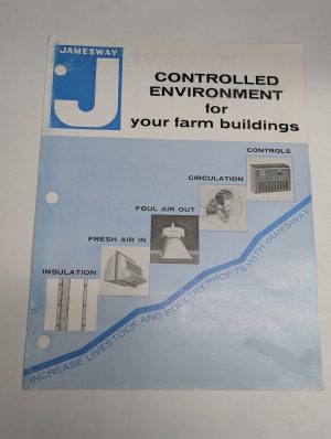 Jamesway Controlled Environment Farm Buildings Sales Catalog Literature