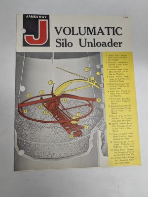 Jamesway Silo Systems Sales Literature Brochure Catalog Volumatic Unloader