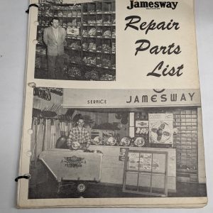 Jamesway Repair Parts List Manual Catalog For Service/Repair Farm Equipment