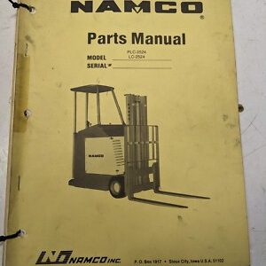 Schaeff Namco Parts Book List Manual Stand Up Electric Lift Truck Plc-2524 Lc