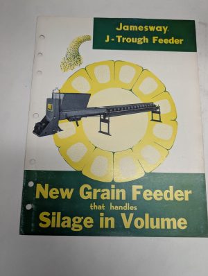 Jamesway J-Trough Feeder Grain Silage Volume Feeder Sales Literature Brochure