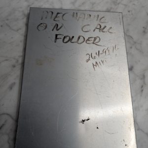 Saunders Mfg. Sn 8512 Snapak 8.5 X 12” Aluminum Metal Clip Board Desk Made Usa