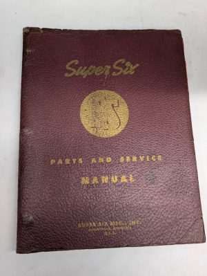 Super Six Illustrated Parts List Catalog & Service Manual Tractor Loader Hi-Lift
