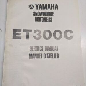 Original Yamaha Oem Owner Service Manual Shop Book 1978 Et300C 8H9-28197-70