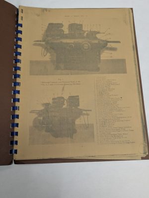 Brown Sharpe #1 Universal Grinding Machine Operator Service Manual – Incomplete