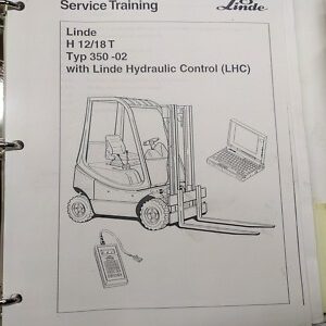 Linde Service Training Manual Electric Lift Truck H 12 18 350-02 Lhc 1999