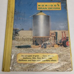 Moridge Grain Dryer Operation Service Manual Model 275 400 & Price List Catalog