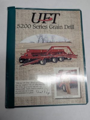 Uft United Farm Tool 5200 Series Grain Drill Sales Literature Catalog Price List