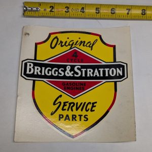Briggs & Stratton Ms-3223 Original Geniune Decal Gasoline Engines Service Parts