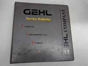 Gehl Service Bulletins Technical Product Information 1989 To 2005 Manual Updates