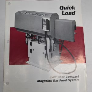 Lns Quick Load Low Cost Compact Magazine Bar Feed System Sales Brochure Catalog