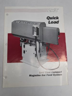 Lns Quick Load Low Cost Compact Magazine Bar Feed System Sales Brochure Catalog
