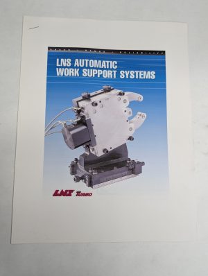 Lns Automatic Work Support Systems Turbo 2003 Printed Sales Literature Catalog
