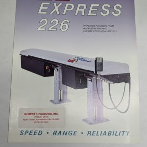 Lns Express 226 Automatic Hydrobar Magazine Bar Feed Sales Brochure Catalog