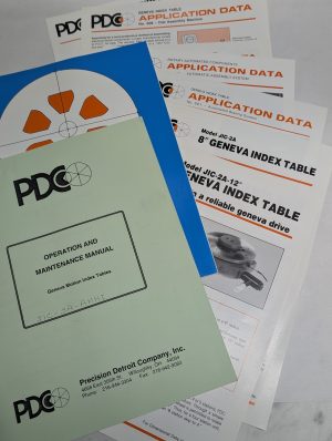 Geneva Motion Index Tables Press Workheads Dial Assembly Systems Manual Lot