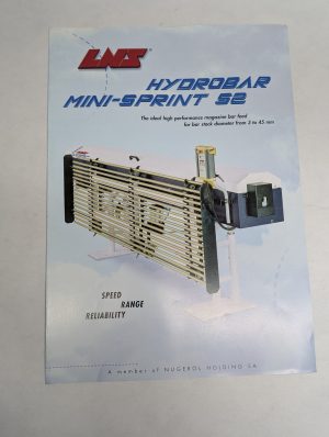 Lns Hydrobar Mini-Sprint S2 Sales Brochure Catalog Literature Magazine Bar Feed