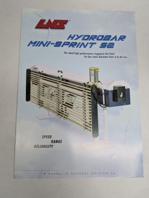 Lns Hydrobar Mini-Sprint S2 Sales Brochure Catalog Literature Bar Feed