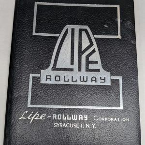 Lipe Rollway Bar Feeds Aml Automatic Magazine Loading Operator Service Manual