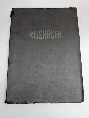 Reishauer Operator Service Parts Manual Universal Thread Grinding Machine Us-