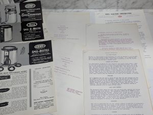 Acra Electric Spee- Degreaser Distill Wrap Melter Sales Information Literature