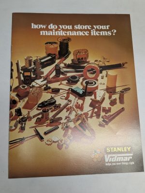 Stanley Vidmar How Do You Store Your Maintenance Items Tool Storage Catalog 1990