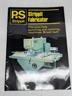 Ps Strippit Fabricator Precision Hole Punching Brishing Sales Brochure Catalog