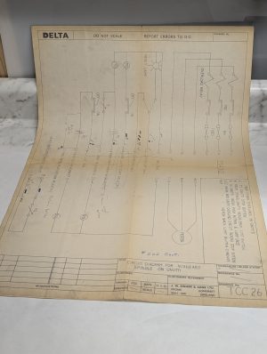 J W Singer & Sons Circuit Diagram For Auxiliary Spindle On Gnutti Drawing #Tcc26