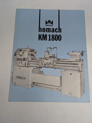 Homach Km 1800 Homestrand Sales Information Brochure Literature Specifications