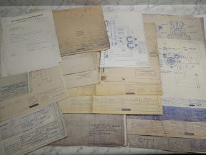 Goss De Leeuw 8-1/4 Chuck 6X6-3/4 Machine Technical Drawings Prints Diagrams