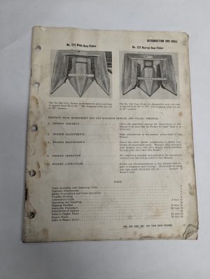 International Harvester Ih Operator Owners Instruction Manual 324 325 Pickers