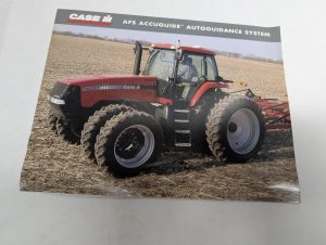 Case Ih Tractor Afs Accuguide Autoguidance System 2004 Cnh Sales Brochure