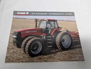 Case Ih Tractor Afs Accuguide Autoguidance System 2004 Cnh Sales Literature