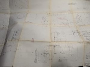Giddings & Lewing Machine Tool # 340-T Boring Drilling Milling Layout Drawing