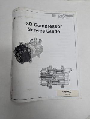 Sanden Sd Compressor Service Guide Manual 50940007 2011 Operation Information