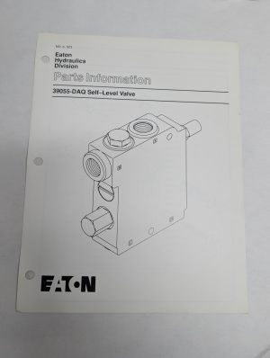 Eaton Hydraulics Repair Information Manual # 39055-Daq Self-Level Valve 6-523