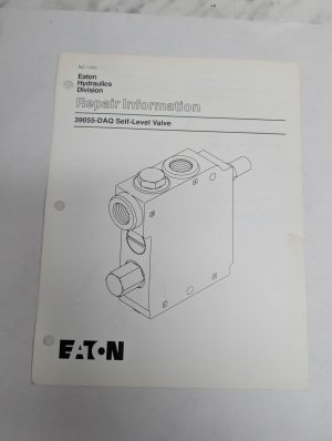 Eaton Hydraulics Repair Information Manual # 39055-Daq Self-Level Valve #6-523
