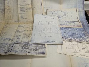 Foote-Burt Machine Tool Hammond Type G Radial Drill Blue Prints Diagrams Drawing