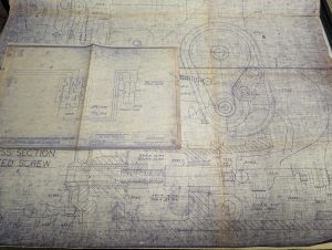 Bryant Chucking Grinder Wiring Diagram #5 Machine Feed Screw Drawing Blue Prints