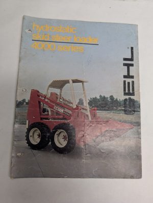 Gehl 4000 Series Skid Loaders Sales Brochure Literature Specifications Catalog