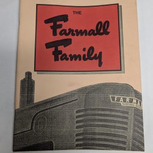 The Farmall Family International Harvester Mccormick Deering Tractor Book