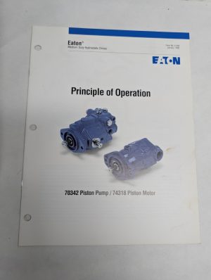 Eaton Hydrostatic Drives Principle Of Operation 70342 74318 Piston Motor 3-204