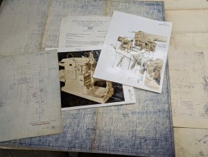 Rockford Machine Tool Shaper Diagrams Blue Prints Drawing Information Lot