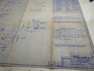 Rockford Machine Tool Hydraulic Circuit Diagram Print Drawing Planer Grinder