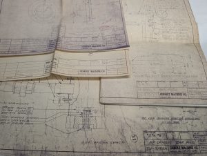 Gisholt Machine Tool #3 4 5 Drawings Blue Prints Diagrams Air-Draulic